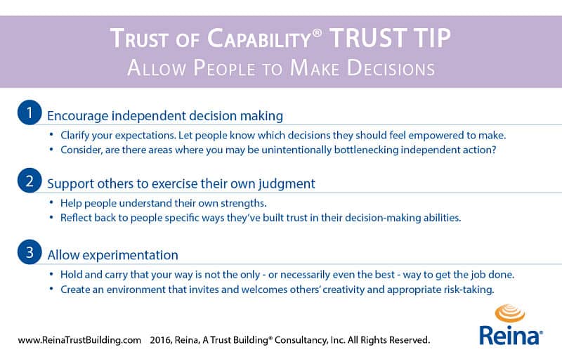 TRUST-TIP-Allow-People-To-Make-Decisions