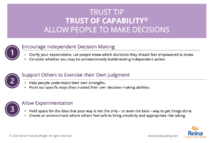 TRUST-TIP-Allow-People-To-Make-Decisions