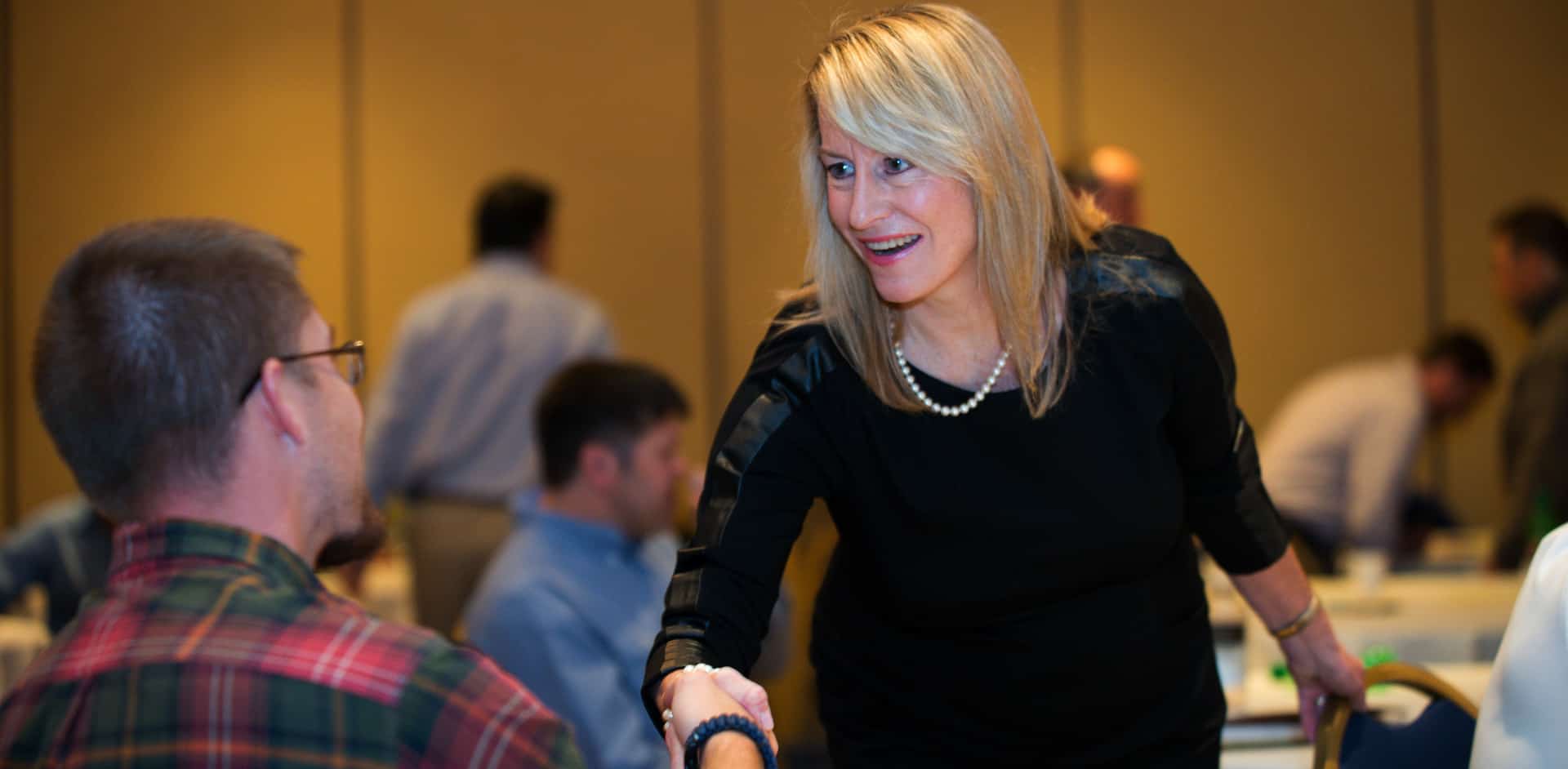Michelle Reina coaching a client