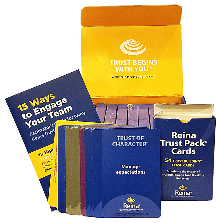 Trust Pack Card Kit for use in Reina programs